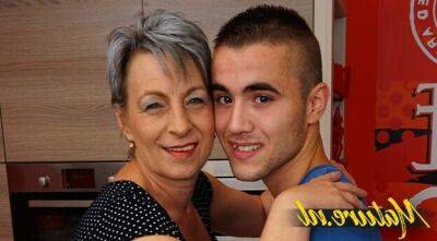 Step Son Always Knows How to Make His Step-Grandma Happy! on girlsporntube.one