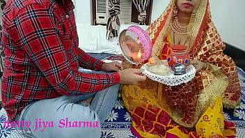 Karwa chauth special 2022 indian xxx desi husband fuck her wife hindi audio with dirty talk - India on girlsporntube.one