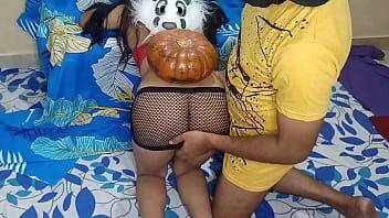 Beautiful Young Indian Teen Trick Fucked By Neighbor On Halloween POV Sex - India on girlsporntube.one