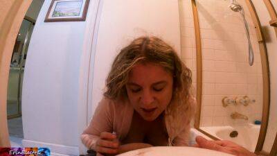 Stepsister Sits On Stepbrothers Dick In The Bathroom - Usa on girlsporntube.one