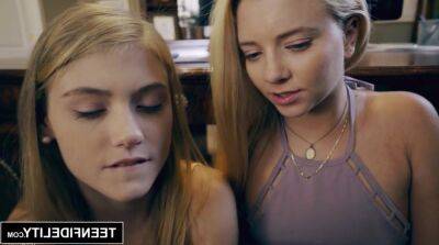 TEENFIDELITY Hannah Hays and Riley Star are Double Trouble on girlsporntube.one