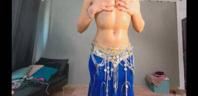 Busty Cam Girl Belly Dancing Strip on girlsporntube.one