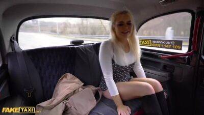 Fake Taxi Blonde Brit Gina Varney Fucked by Euro Cabbie - Britain on girlsporntube.one