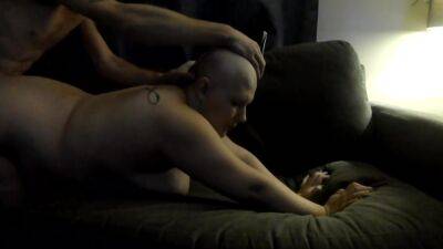 Doggie Style Headshave Sex on girlsporntube.one