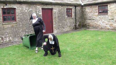 Nuns on the run - Britain on girlsporntube.one