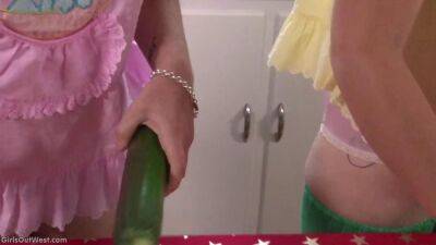 Pepper and Rosie - Xmas Lunch Lesbian Fisting on girlsporntube.one