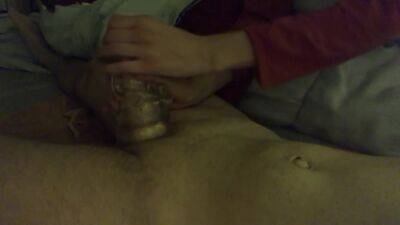 Girlfriend Tests Out New Fleshlight On My Hard Dick on girlsporntube.one