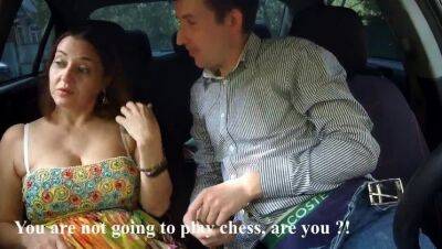 Deepthroat in taxi Russian milf woman's reaction to harassment (Alina Tumanova) - Russia on girlsporntube.one