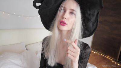 Naughty Witch Shina Wants To Be Fed Her Boyfriends Cock on girlsporntube.one