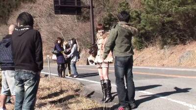 Best Japanese orgy party withs lots of sluts outdoors - Japan on girlsporntube.one