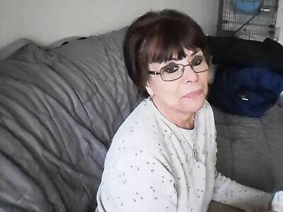 Dark Haired Granny Taking Some Cumshots on girlsporntube.one