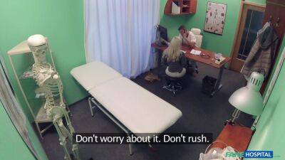 A doctor inspects Vittoria's big Italian tits before banging her - Italy on girlsporntube.one