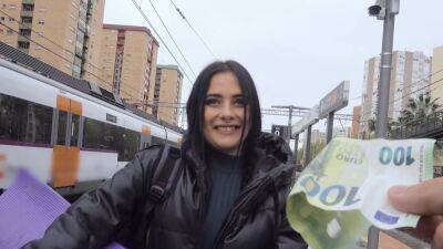 Impressive public porn with a young Czech teen avid for cash - Czech Republic on girlsporntube.one