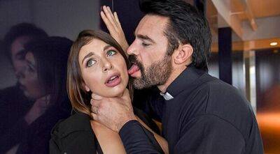 TOUGHLOVEX Ivy Lebelle rough sex with a priest on girlsporntube.one