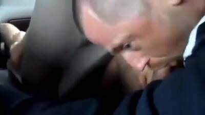 Sucking a cock in taxi on girlsporntube.one