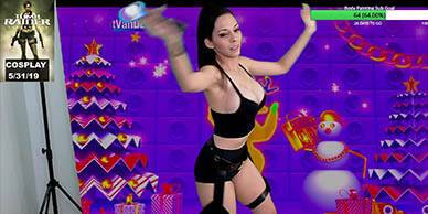 Twitch Thot Katvandermeer Huge Milkers Just Dance Clip on girlsporntube.one