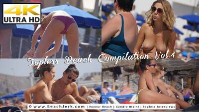 Topless Beach Compilation Vol4 - BeachJerk on girlsporntube.one