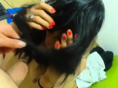 Long Hair, Hair, Hairjob, Hair on Face on girlsporntube.one