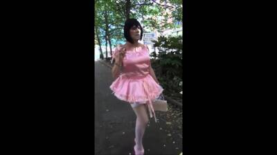 Donna Sissy Slut Public Walk on girlsporntube.one