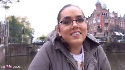 GERMAN SCOUT - TINY CURVY NERD LATINA GIRL I PICKUP AND ROUGH FUCK I REAL STREET CASTING - Hardcore - Germany on girlsporntube.one