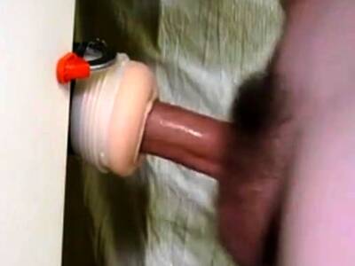 Fleshlight fuck with twitching orgasm on girlsporntube.one