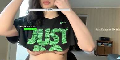 Twitch Thot Jordybbyxo Underboob Slip on girlsporntube.one