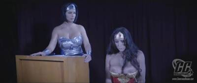 Wonder Woman Caught And Showed To Press on girlsporntube.one