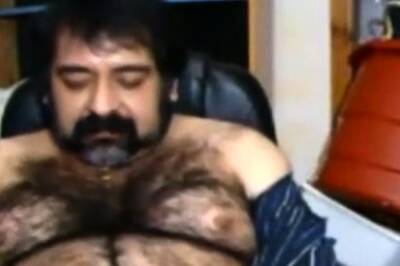 Big hairy bear and hairy body on girlsporntube.one