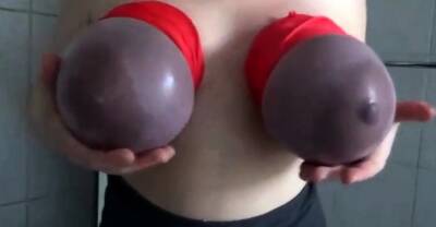 Slap them purple titties! on girlsporntube.one