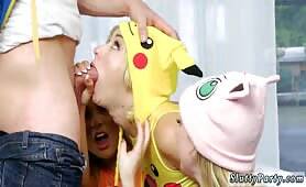 Massive orgy first time Poke Man Go! on girlsporntube.one