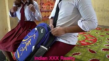 Indian best ever college girl and college boy fuck in clear hindi voice - India on girlsporntube.one