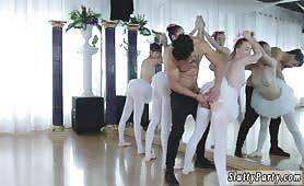 Daddy punishes teen Ballerinas on girlsporntube.one