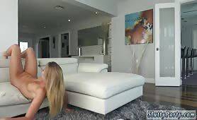 Shy girl lesbian massage Summertime Fun on girlsporntube.one