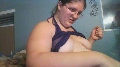 Fat kinky amateur loves BDSM and waxing her chubby body on girlsporntube.one