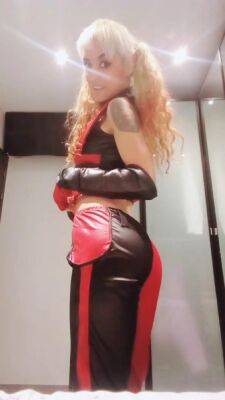 Sluty girl in latex craves for some rough perverted BDSM on girlsporntube.one