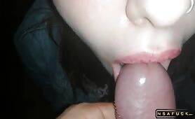 Girl swallows a lot of cum I cum in her mouth on girlsporntube.one