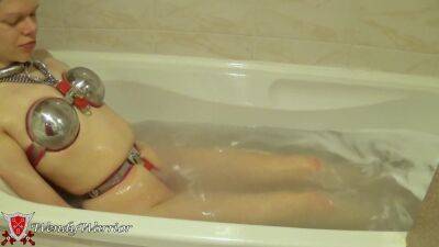 Bath In My Chastity Belt, Bra And Collar (old Video) on girlsporntube.one