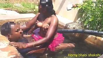 Tamil aunty bathing and fucking with uncle - India on girlsporntube.one