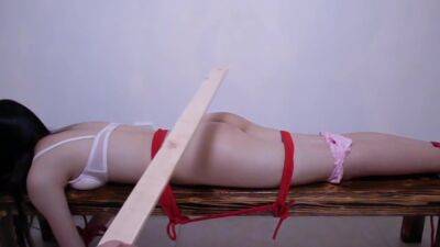 Spanked And Whipped On The - Chinese Babe - China on girlsporntube.one