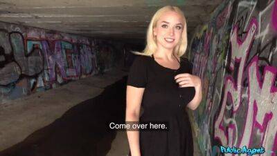 Blonde Russian with Big Naturals - Russia - Madrid on girlsporntube.one