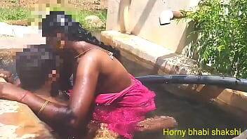 Tamil aunty bathing and fucking with uncle - India on girlsporntube.one