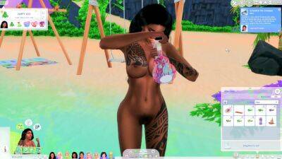 Princess Puffs Lets Play #2 - Happy 420 - Squirting Everywhere - Sex On The Beach - Sims 4 Gameplay on girlsporntube.one