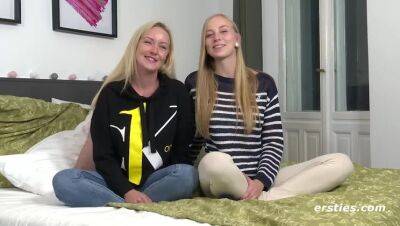 Inge Bounds Sirena's Hands & Uses a Vibrator - Germany on girlsporntube.one