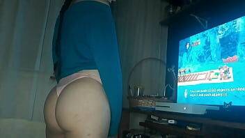 Gamer girl Playing with me on girlsporntube.one