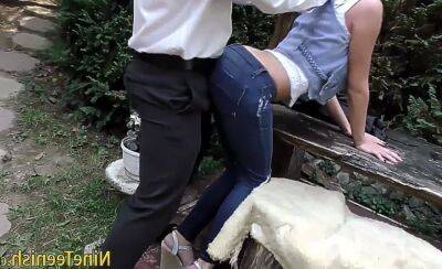 Teen jeans torn for fuck on girlsporntube.one