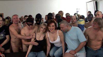 Massacre!! 120 Guys Gangbanged two czech whores - Czech Republic on girlsporntube.one