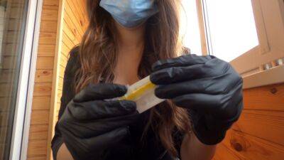 Asmr Nurse Asmr Doctor Dentist Black Gloves Latex on girlsporntube.one