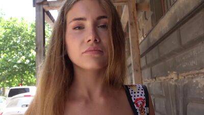 Street hookup with a tall chick on the streets of Germany - Germany on girlsporntube.one