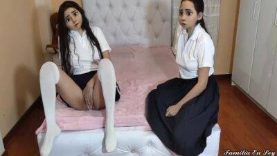 Innocent Stepdaughters Sexually Educated By Their Perverted Stepdad When Their Mom Is Not At Home on girlsporntube.one