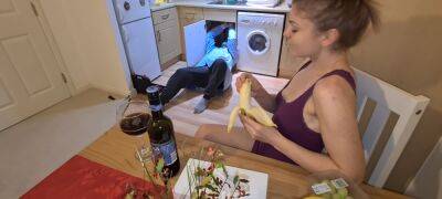 The Luckiest Amateur Plumber Filmed With A Camera on girlsporntube.one